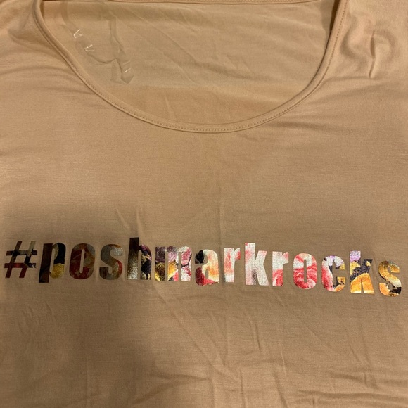 Callie Lives Tops - POSHMARK ROCKS T-SHIRT